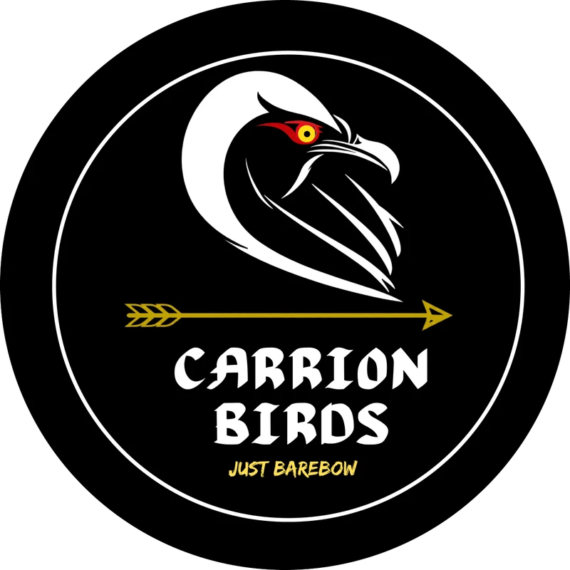 Logo de Carrion Birds, Just Barebow